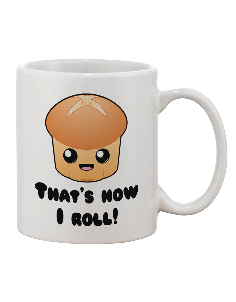 Cute Roll Printed 11 oz Coffee Mug - Expertly Crafted Drinkware-11 OZ Coffee Mug-TooLoud-White-Davson Sales