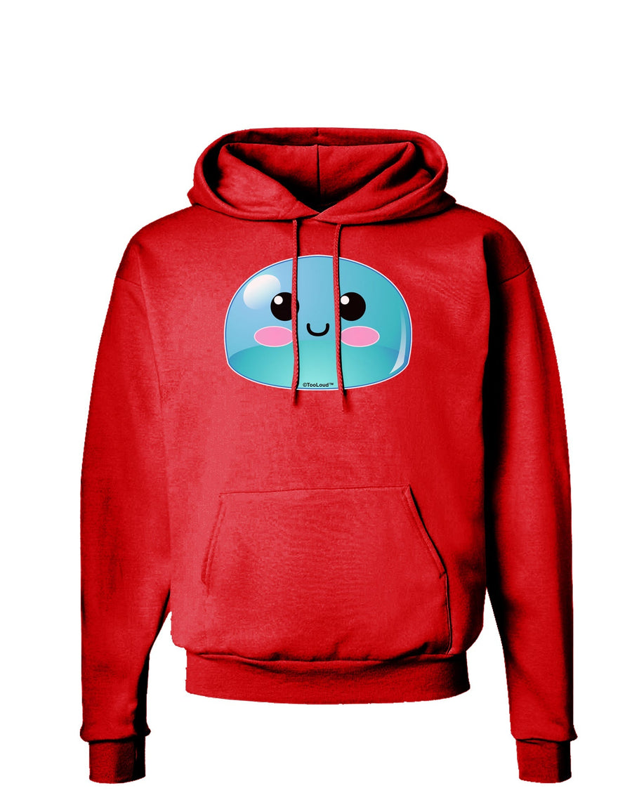 Cute RPG Slime - Blue Dark Hoodie Sweatshirt by TooLoud-Hoodie-TooLoud-Black-Small-Davson Sales