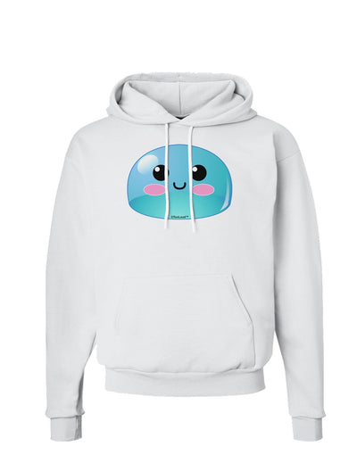 Cute RPG Slime - Blue Hoodie Sweatshirt by TooLoud-Hoodie-TooLoud-White-Small-Davson Sales