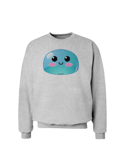 Cute RPG Slime - Blue Sweatshirt by TooLoud-Sweatshirts-TooLoud-AshGray-Small-Davson Sales