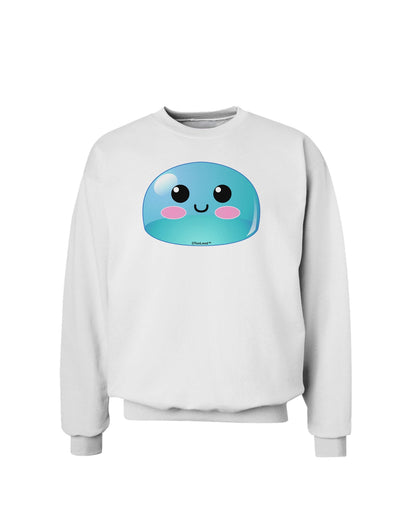 Cute RPG Slime - Blue Sweatshirt by TooLoud-Sweatshirts-TooLoud-White-Small-Davson Sales