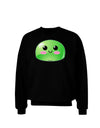 Cute RPG Slime - Green Adult Dark Sweatshirt by TooLoud-Sweatshirts-TooLoud-Black-Small-Davson Sales