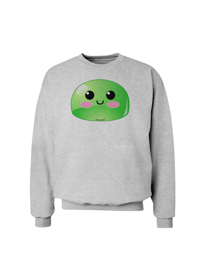 Cute RPG Slime - Green Sweatshirt by TooLoud-Sweatshirts-TooLoud-AshGray-Small-Davson Sales