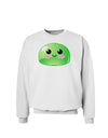 Cute RPG Slime - Green Sweatshirt by TooLoud-Sweatshirts-TooLoud-White-Small-Davson Sales