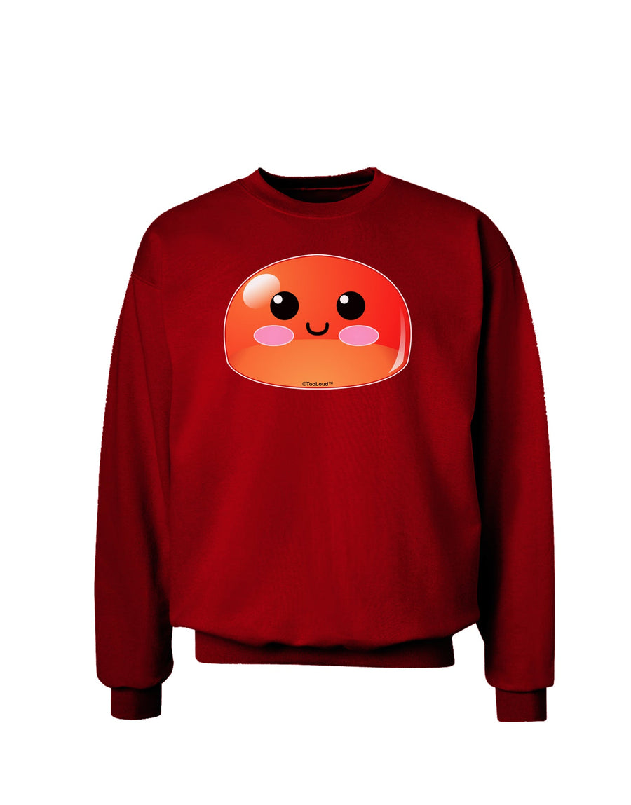 Cute RPG Slime - Red Adult Dark Sweatshirt by TooLoud-Sweatshirts-TooLoud-Black-Small-Davson Sales