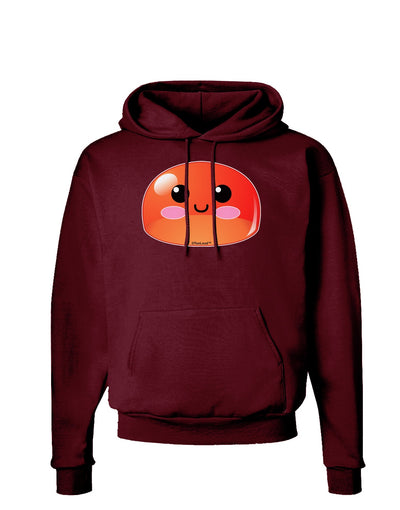 Cute RPG Slime - Red Dark Hoodie Sweatshirt by TooLoud-Hoodie-TooLoud-Maroon-Small-Davson Sales