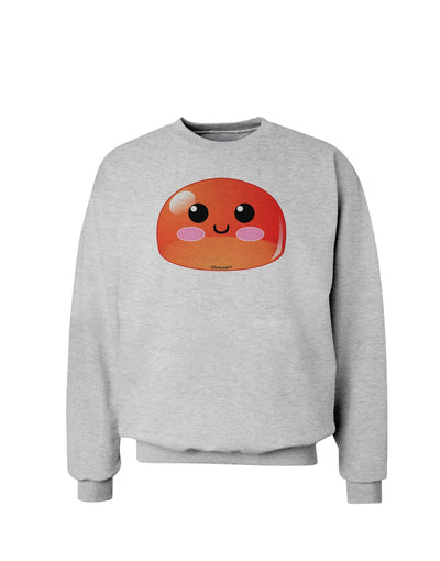 Cute RPG Slime - Red Sweatshirt by TooLoud-Sweatshirts-TooLoud-AshGray-Small-Davson Sales