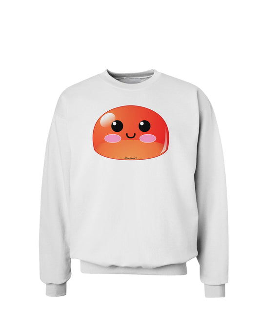 Cute RPG Slime - Red Sweatshirt by TooLoud-Sweatshirts-TooLoud-White-Small-Davson Sales