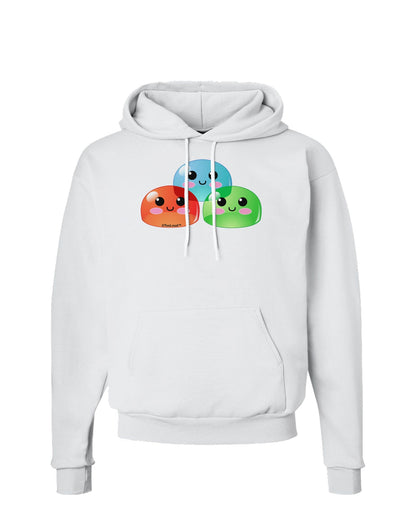 Cute RPG Slime - Trio Hoodie Sweatshirt by TooLoud-Hoodie-TooLoud-White-Small-Davson Sales