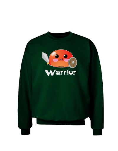 Cute RPG Slime - Warrior Adult Dark Sweatshirt by TooLoud-Sweatshirts-TooLoud-Deep-Forest-Green-Small-Davson Sales