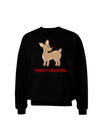 Cute Rudolph the Reindeer - Merry Christmas Adult Dark Sweatshirt by TooLoud-Sweatshirts-TooLoud-Black-Small-Davson Sales