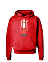 Cute Santa Claus Christmas Dark Hoodie Sweatshirt-Hoodie-TooLoud-Red-Small-Davson Sales