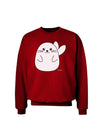 Cute Seal Adult Dark Sweatshirt by TooLoud-Sweatshirts-TooLoud-Deep-Red-Small-Davson Sales