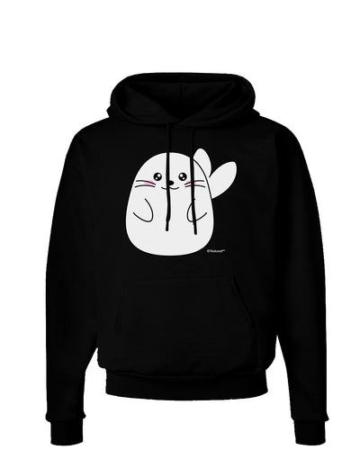 Cute Seal Dark Hoodie Sweatshirt by TooLoud-Hoodie-TooLoud-Black-Small-Davson Sales