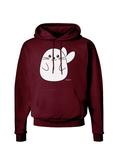 Cute Seal Dark Hoodie Sweatshirt by TooLoud-Hoodie-TooLoud-Maroon-Small-Davson Sales