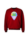 Cute Shaved Ice Adult Dark Sweatshirt by TooLoud-Sweatshirts-TooLoud-Deep-Red-Small-Davson Sales