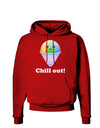 Cute Shaved Ice Chill Out Dark Hoodie Sweatshirt-Hoodie-TooLoud-Red-Small-Davson Sales