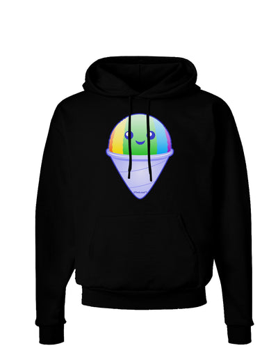 Cute Shaved Ice Dark Hoodie Sweatshirt by TooLoud-Hoodie-TooLoud-Black-Small-Davson Sales