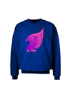 Cute Single Angel Wing Adult Dark Sweatshirt-Sweatshirts-TooLoud-Deep-Royal-Blue-Small-Davson Sales