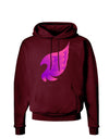 Cute Single Angel Wing Dark Hoodie Sweatshirt-Hoodie-TooLoud-Maroon-Small-Davson Sales