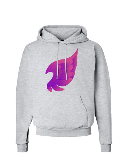 Cute Single Angel Wing Hoodie Sweatshirt-Hoodie-TooLoud-AshGray-Small-Davson Sales