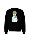 Cute Snowman Matryoshka Nesting Doll - Christmas Adult Dark Sweatshirt-Sweatshirts-TooLoud-Black-Small-Davson Sales