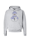 Cute Snowman With Hat and Scarf Christmas Hoodie Sweatshirt-Hoodie-TooLoud-AshGray-Small-Davson Sales