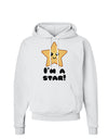 Cute Starfish - I am a Star Hoodie Sweatshirt by TooLoud-Hoodie-TooLoud-White-Small-Davson Sales