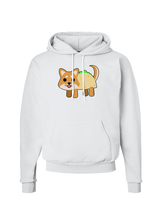 Cute Taco Dog Hoodie Sweatshirt-Hoodie-TooLoud-White-Small-Davson Sales