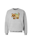 Cute Taco Dog Sweatshirt-Sweatshirts-TooLoud-AshGray-Small-Davson Sales