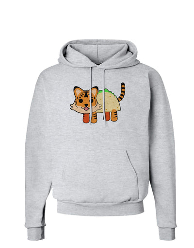 Cute Taco Tiger Hoodie Sweatshirt-Hoodie-TooLoud-AshGray-Small-Davson Sales