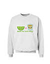 Cute Tequila Shot and Lime - Made For Each Other Sweatshirt by TooLoud-Sweatshirts-TooLoud-White-Small-Davson Sales