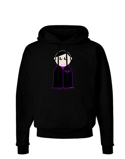 Cute Vampire Boy Halloween Dark Hoodie Sweatshirt-Hoodie-TooLoud-Black-Small-Davson Sales