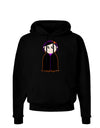 Cute Vampire Girl Halloween Dark Hoodie Sweatshirt-Hoodie-TooLoud-Black-Small-Davson Sales