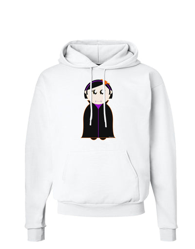 Cute Vampire Girl Halloween Hoodie Sweatshirt-Hoodie-TooLoud-White-Small-Davson Sales