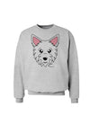 Cute West Highland White Terrier Westie Dog Sweatshirt by TooLoud-Sweatshirts-TooLoud-AshGray-Small-Davson Sales