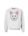 Cute West Highland White Terrier Westie Dog Sweatshirt by TooLoud-Sweatshirts-TooLoud-White-Small-Davson Sales