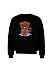 Cute Wet Beaver Adult Dark Sweatshirt-Sweatshirts-TooLoud-Black-Small-Davson Sales