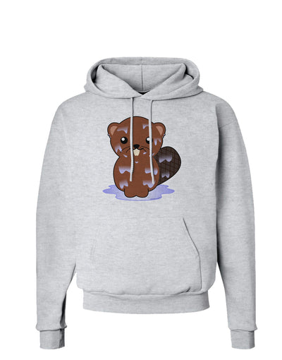 Cute Wet Beaver Hoodie Sweatshirt-Hoodie-TooLoud-AshGray-Small-Davson Sales