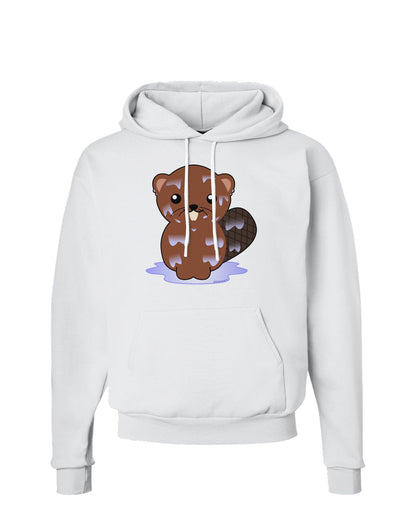 Cute Wet Beaver Hoodie Sweatshirt-Hoodie-TooLoud-White-Small-Davson Sales