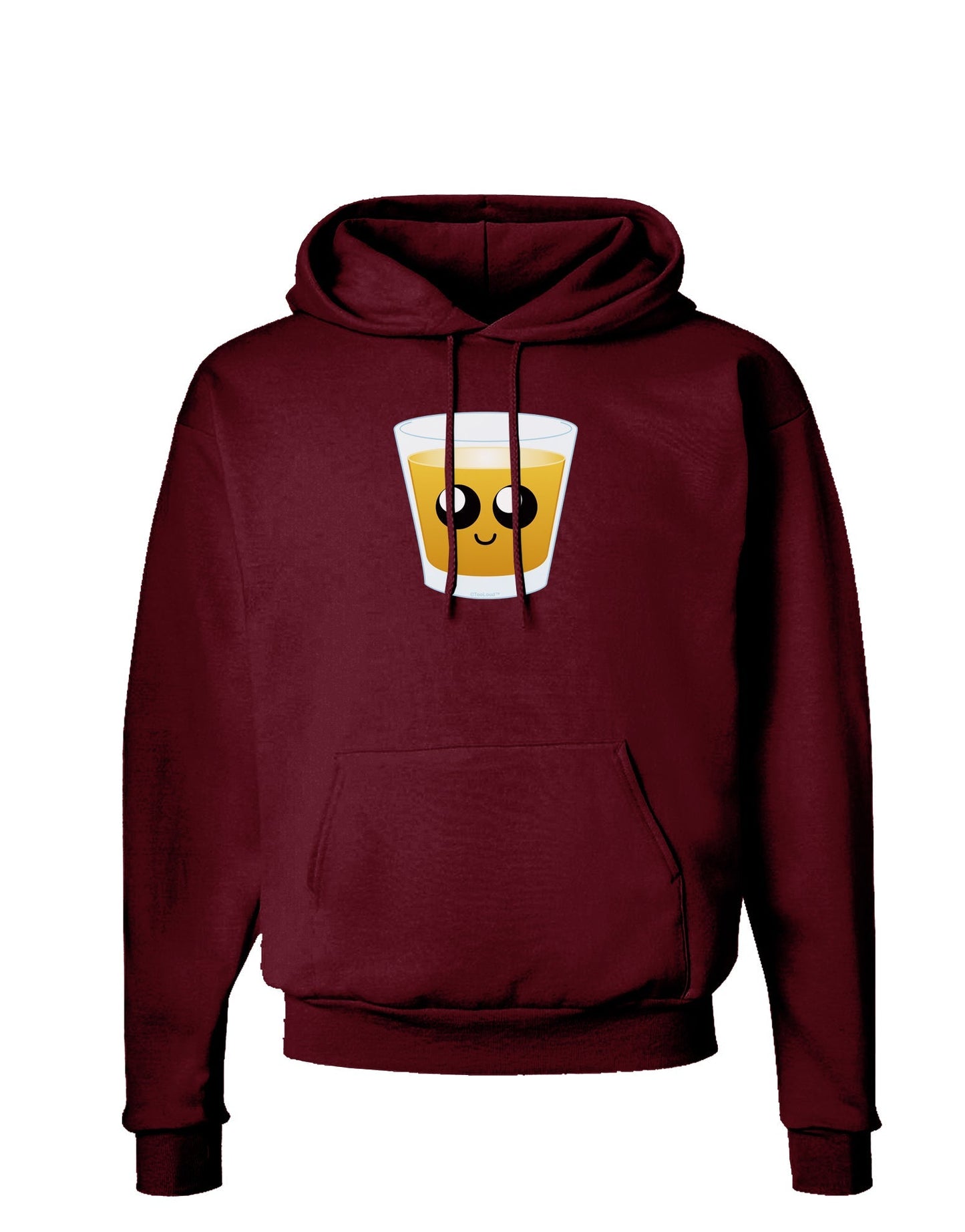 Cute Whiskey Dark Hoodie Sweatshirt-Hoodie-TooLoud-Maroon-Small-Davson Sales