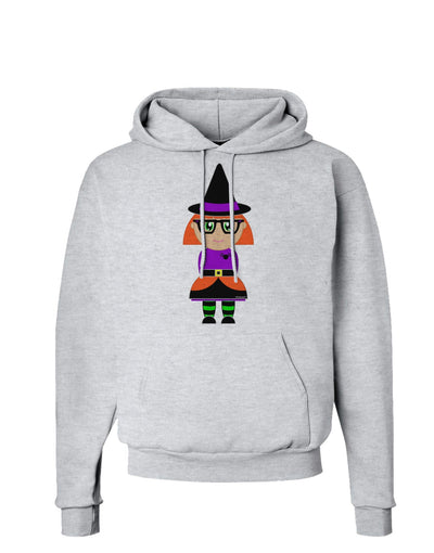 Cute Witch Halloween Hoodie Sweatshirt-Hoodie-TooLoud-AshGray-Small-Davson Sales