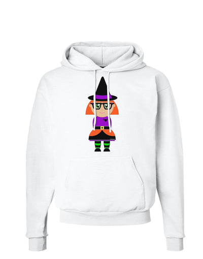 Cute Witch Halloween Hoodie Sweatshirt-Hoodie-TooLoud-White-Small-Davson Sales