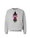 Cute Witch Halloween Sweatshirt-Sweatshirts-TooLoud-AshGray-Small-Davson Sales