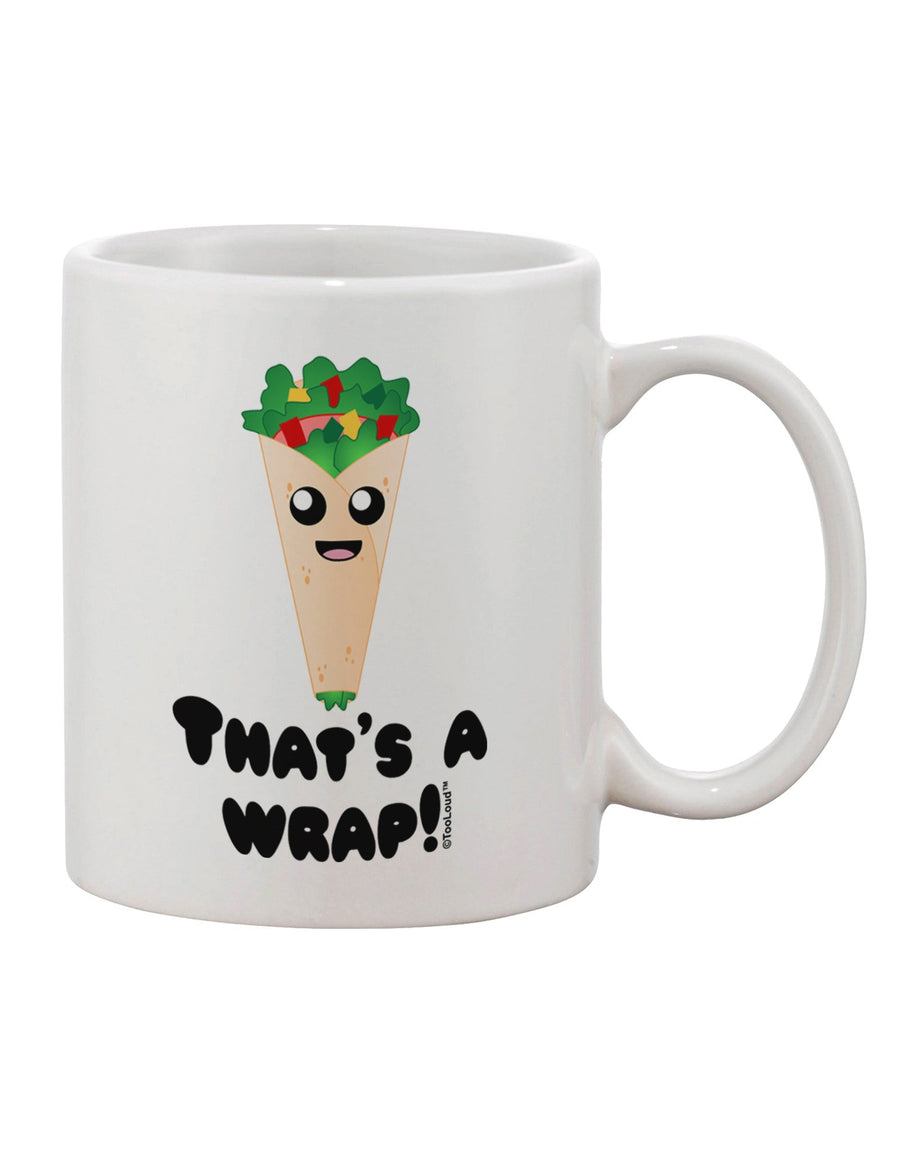 Cute Wrap Printed 11 oz Coffee Mug - Perfect for Beverage Enthusiasts TooLoud-11 OZ Coffee Mug-TooLoud-White-Davson Sales