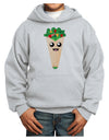 Cute Wrap Youth Hoodie Pullover Sweatshirt-Youth Hoodie-TooLoud-Ash-XS-Davson Sales