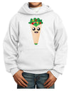 Cute Wrap Youth Hoodie Pullover Sweatshirt-Youth Hoodie-TooLoud-White-XS-Davson Sales