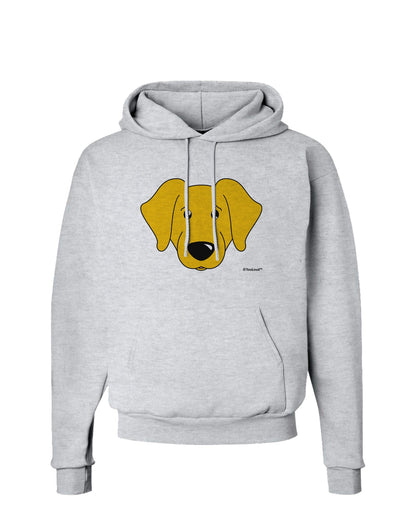 Cute Yellow Labrador Retriever Dog Hoodie Sweatshirt by TooLoud-Hoodie-TooLoud-AshGray-Small-Davson Sales