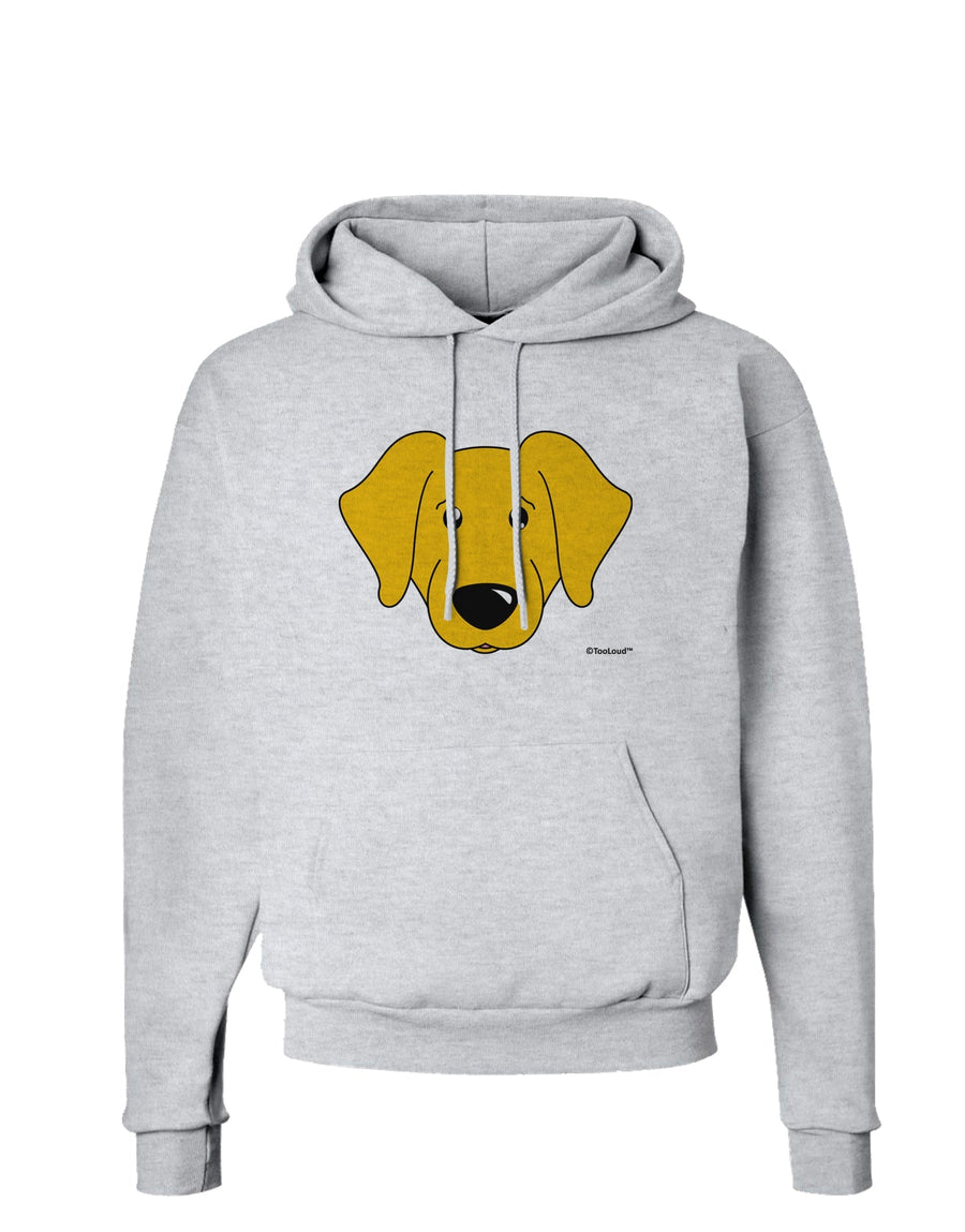 Cute Yellow Labrador Retriever Dog Hoodie Sweatshirt by TooLoud-Hoodie-TooLoud-White-Small-Davson Sales