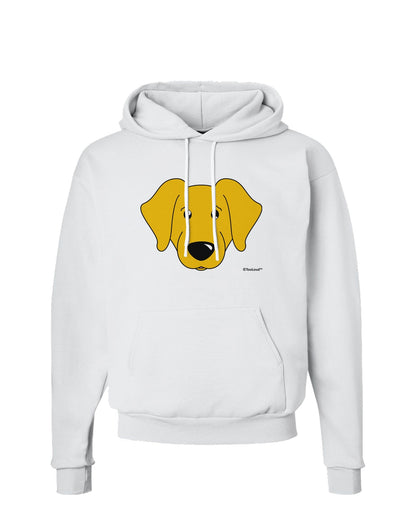 Cute Yellow Labrador Retriever Dog Hoodie Sweatshirt by TooLoud-Hoodie-TooLoud-White-Small-Davson Sales